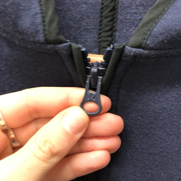 Lululemon City Bound Hoodie Blue Scuba Jacket - Picture 8 of 11